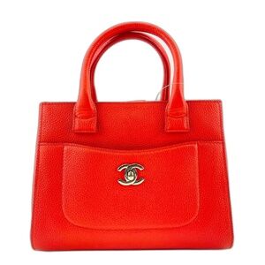 CHANEL Neo Executive Mini Handbag Orange